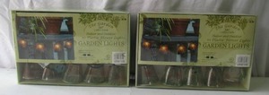 2 Sets of Outdoor Patio Garden Lights New in Box