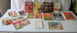 Lot of various Cookbooks