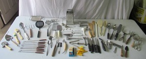 Lot of various Vintage Kitchen Utensils