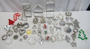 Lot of Vintage Cookie Cutters