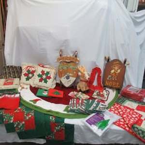 Christmas Lot Christmas Tree Skirt, Table cloths, Runners, Napkins, Linens and more