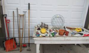Lot of various Lawn & Garden Tools