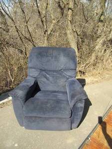 Lazy Boy Recliner Navy Blue