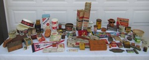 Lot of Vintage Items Advertising Tins and boxes and more
