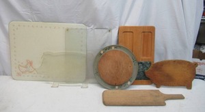 Lot of Vintage Cutting Boards