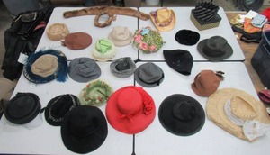 Lot of Vintage Hats