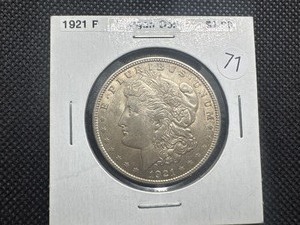 lot 71 image: 1921 Silver Morgan Dollar