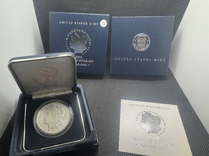 2024-P Uncirculated Morgan Silver Dollar in Original Mint Box with COA
