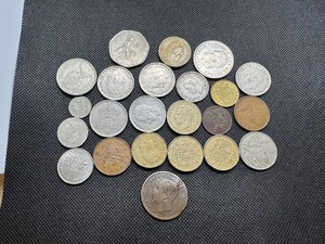 lot 92 image: Twenty-two Older Foreign Coins, including one from 1866