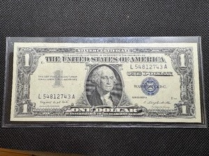 lot 86 image: 1957 Series A $1 Silver Certificate