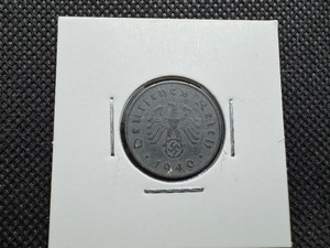 lot 89 image: 1940 Third Reich Germany 10 Reichspfennig