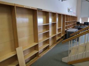 lot 42 image: HUGE SHELVING UNIT
