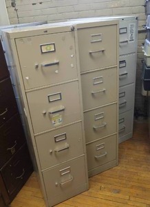 lot 88 image: 3 FILING CABINETS