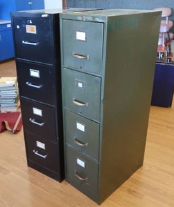 lot 145 image: 2 FILING CABINETS