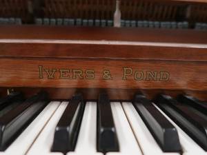 lot 178 image: VINTAGE IVERS & POND PIANO