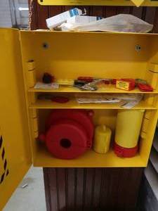 lot 255 image: LOCKOUT TAGOUT STATION