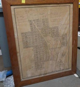 lot 260 image: ANTIQUE CITY OF CHISHOLM MAP