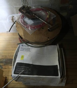 lot 286 image: DELTA COMMERCIAL GRADE FAUCET AND PVC FITTINGS