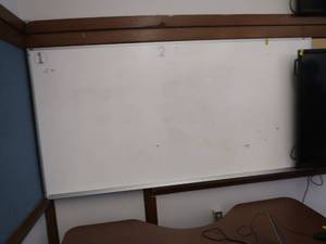 lot 314 image: 3 WHITE BOARDS