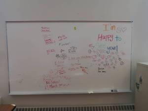 lot 359 image: BULLETIN BOARD AND 2 WHITE BOARDS