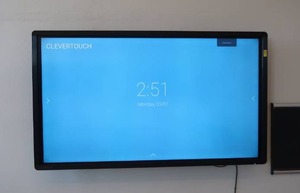 lot 362 image: CLEVER TOUCH SMART BOARD