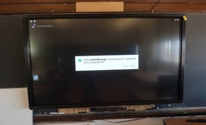 lot 390 image: CLEVERTOUCH SMART BOARD