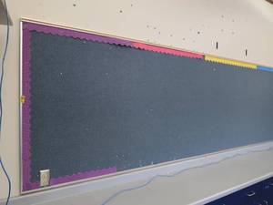 lot 400 image: BULLETIN BOARD AND WHITE BOARD