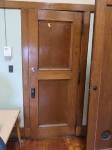 lot 426 image: 2 ANTIQUE WOODEN DOORS