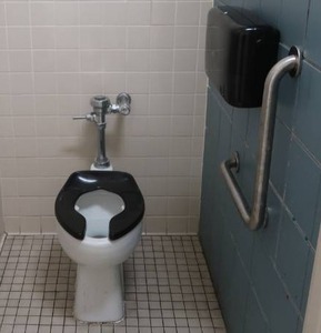 lot 468 image: TOILET, TOILET PAPER DISPENSER