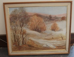 lot 533 image: 1968 CHIPMAN PAINTING