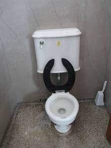 lot 3 image: JAMES B AND SONS VINTAGE 100 PLUS YEAR OLD TOILET