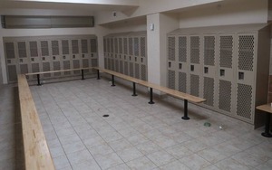 lot 618 image: 3 SETS OF LOCKER ROOM LOCKERS