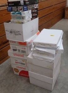 lot 631 image: NEW PRINTER PAPER AND MORE