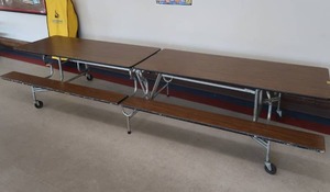 lot 647 image: 2  LUNCH ROOM TABLES