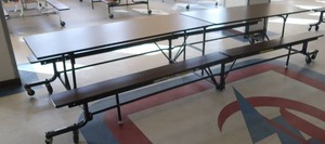 lot 648 image: 2  LUNCH ROOM TABLES