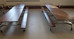 lot 650 image: 2  LUNCH ROOM TABLES
