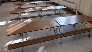 lot 653 image: 3  LUNCH ROOM TABLES