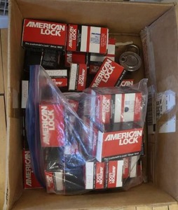 lot 662 image: NEW IN BOXES PADDLE LOCKS  FAN