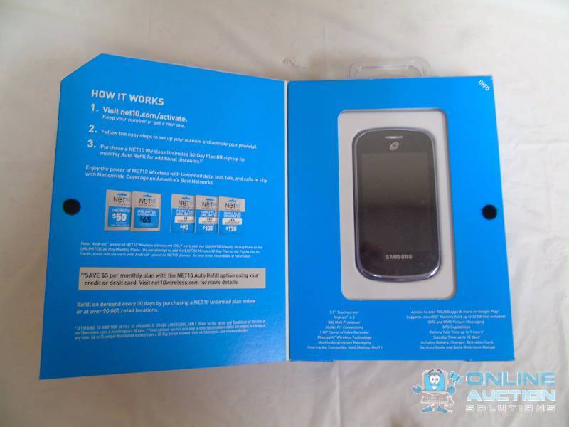 New Samsung Galaxy Centura SCH-S738C - (Net10)