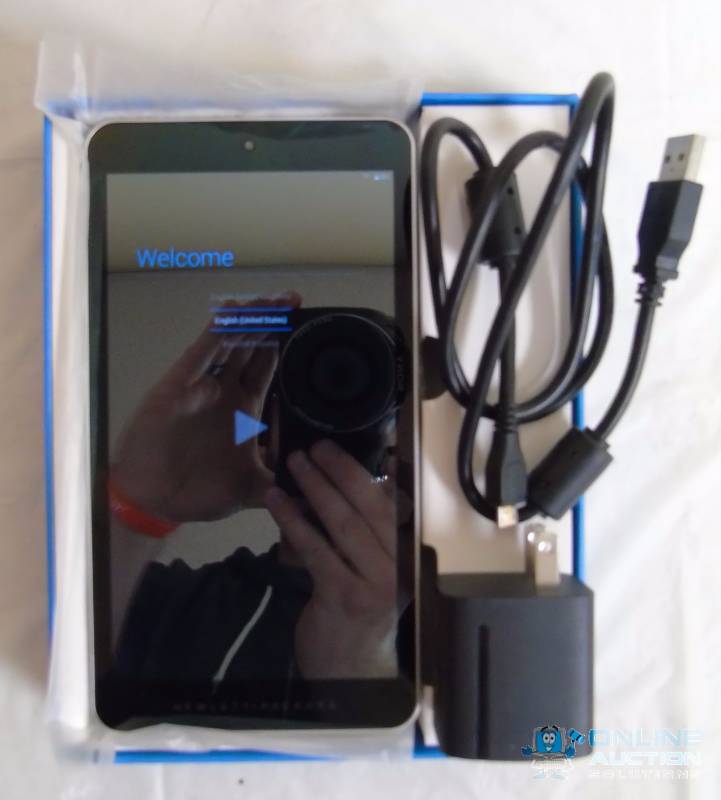 New HP 7 8GB Android Tablet Silver