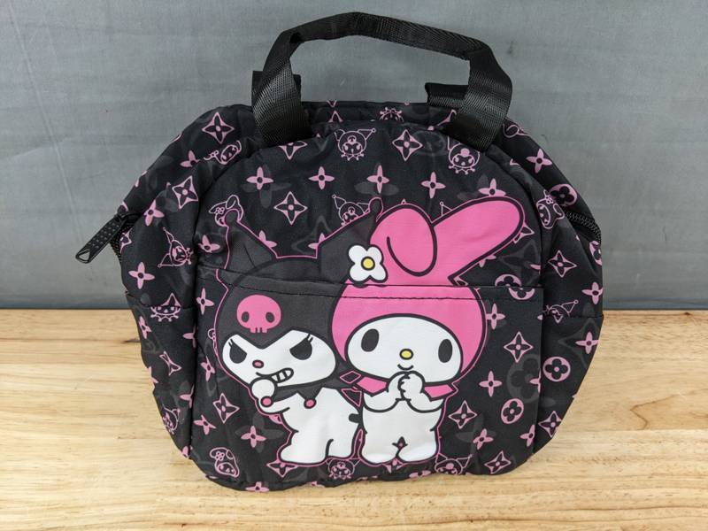 lot 68G image: Hello Kitty Kuromi Insulated Lunch Bag - Brand New