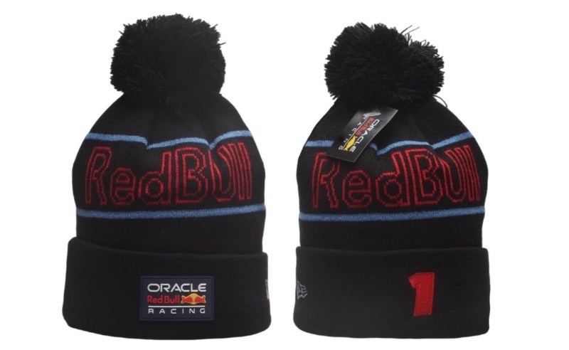 lot 2C image: Red Bull Oracle Racing New Era Beanie Hat, OSFM - Brand New I