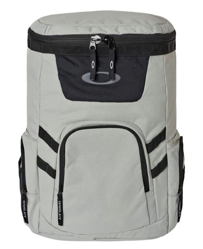 lot 1M image: Oakley 29L Gearbox Overdrive Backpack, Water Resistant, Stone Grey $95 Retail - Brand New