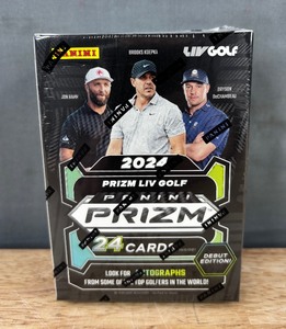 lot 3E image: 2024 Panini Prizm LIV Golf Trading Card Factory Sealed 6 Pack Blaster Box - Brand New