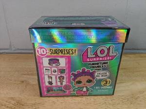 lot 416 image: LOL Surprise Furniture - 1 Set Series 3 - Exclusive Doll Inside - Brand New P