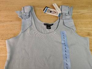 lot 420 image: French Connection Womens Tank Top - Large - Dream Blue - Brand New P