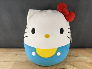 lot 65P image: Hello Kitty Squishmallows Plush 18in x 18in - Brand New