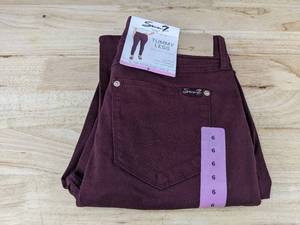 lot 174 image: Seven7 Tummy Less Skinny Jean Port Royal Womens 6 - $69 Retail - Brand New