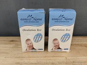 lot 195 image: 50 easy  Home Ovulation Test Strips - Brand New