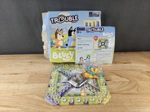 lot 204 image: Bluey Trouble Board Game - Brand New